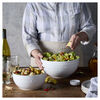 Stoneware, 2-pc, Large Mixing Bowl Set, White, small 4