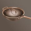 Milano, 30 cm Aluminium Wok with glass lid, small 3