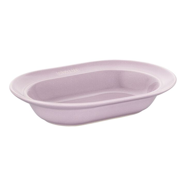 Dining Line, Teller 25 cm, oval, Kirschblüte, Keramik, large 1