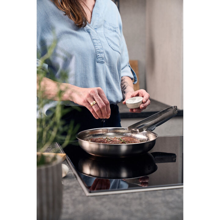 Simplify, Frying pan, 28 cm, 18/10 Stainless Steel, large 4
