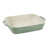 Ceramique, Rectangular Baking Dish Set Eucalyptus 3 Piece, small 4