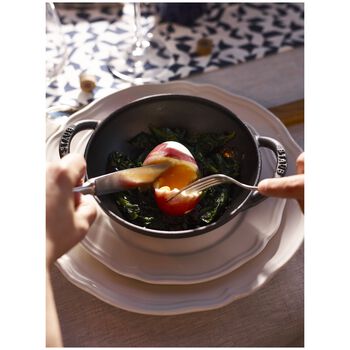 Wok Tava | d&ouml;k&uuml;m demir | Siyah | 16 cm,,large 6