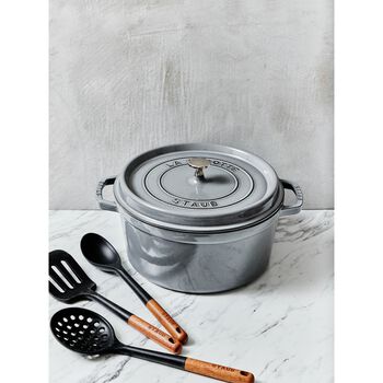 D&ouml;k&uuml;m Tencere | Grafit Gri | 28 cm | 6,75 l | yuvarlak,,large 9