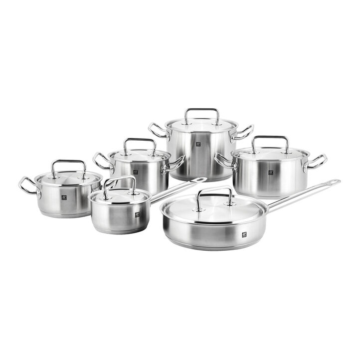 TWIN Classic, 12 Piece 18/10 Stainless Steel Cookware set, large 1