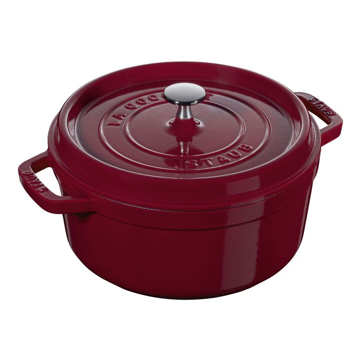 La Cocotte, Cocotte 26 cm / 5,25 l, Rond, Bordeaux, large 1
