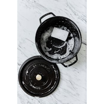 D&ouml;k&uuml;m Tencere | Siyah | 28 cm | 6,75 l | yuvarlak,,large 7
