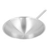 Apollo 7, Wok fondo tondo - 36 cm, 18/10 acciaio inossidabile, small 2