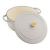 Bellamonte, Cocotte rotonda - 24 cm, avorio, small 3