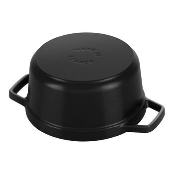 D&ouml;k&uuml;m Tencere | Siyah | 18 cm | 1,7 l | yuvarlak,,large 5