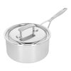 Industry 5, 3 l 18/10 Stainless Steel round Sauce pan with lid, silver, small 2