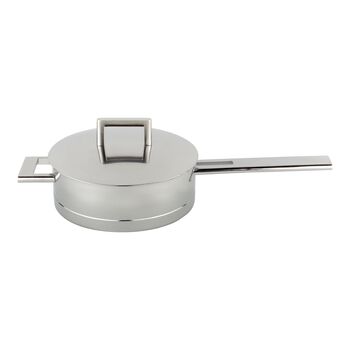 Sote Tenceresi &ccedil;ift &ccedil;ıdarlı kapak | 18/10 Paslanmaz &Ccedil;elik | 28 cm | Metalik Gri,,large 1