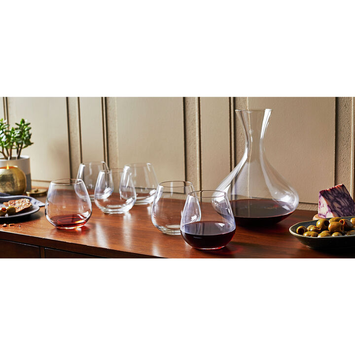 Predicat, 7-pc Stemless Wine Glass And Decanter Set, large 2