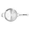 Atlantis, 5 qt Saut&eacute; Pan With Helper Handle And Lid, 18/10 Stainless Steel , small 6