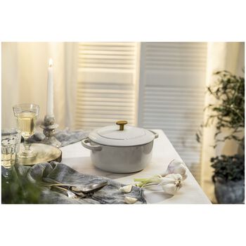D&ouml;k&uuml;m Tencere | d&ouml;k&uuml;m demir | 24 cm | Fildişi,,large 11