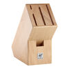 Gourmet, 5-pcs, Bloc de couteaux, Nature, small 6