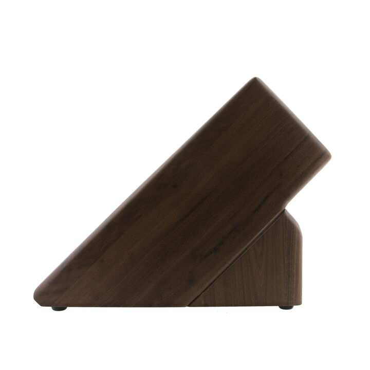 14, Knife block empty, Walnut, large 4