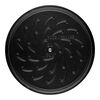 Braisers, 3.7 l cast iron round Saute pan Chistera, graphite-grey, small 6