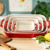 Ceramique, Set di pirofile rettangolare - 3-pz., ciliegia, small 4