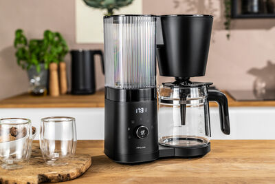 Drip kahve Makinesi, 1,5 l, Siyah