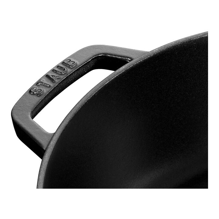 Braisers, Sauteuse chistera 24 cm / 2,5 l, Noir, large 2