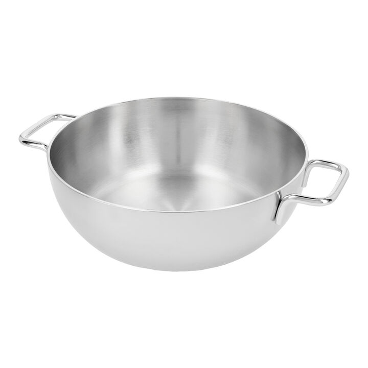 Apollo 7, Poêle de service avec couvercle en verre 28 cm, Inox 18/10, large 3