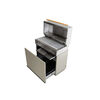 Flammkraft Model D, Propane gas grill, Taupe, small 5