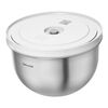 Fresh & Save BOWLS, Bol de vac&iacute;o M / 18 cm, Acero inoxidable, Plata, small 1