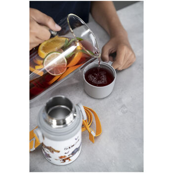 Termo Matara, 380 ml, Beyaz-Gri,,large 9