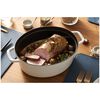 La Cocotte, Cocotte 31 cm, Ovale, Truffe blanche, Fonte, small 8