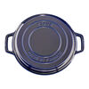 Cast Iron, 6.5 qt, Braise + grill deep, Dark Blue - Factory Second, small 4
