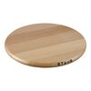 Untersetzer magnetisch 23 cm, rund, Buche