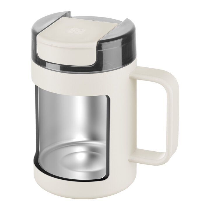 Thermo Plus, Thermokrus, 380 ml, Rustfrit stål, Fløde, large 3