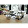 TWIN Classic, 5-pcs 18/10 Stainless Steel Pot set silver, small 9