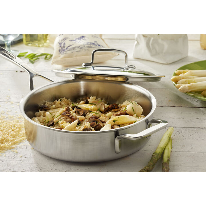 Intense 5, Sauteuse avec couvercle 24 cm / 2,8 l, large 2