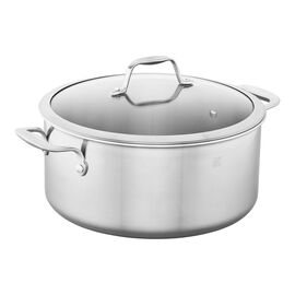 8 qt, Stainless Steel Dutch Oven