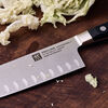 Professional S, 7-inch, Hollow Edge Santoku Knife, small 6