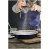 Ceramique, 24 cm ceramic round Pie dish, dark-blue, small 2