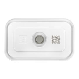 Boîte sous-vide M, Matière synthétique, semi transparent-Gris