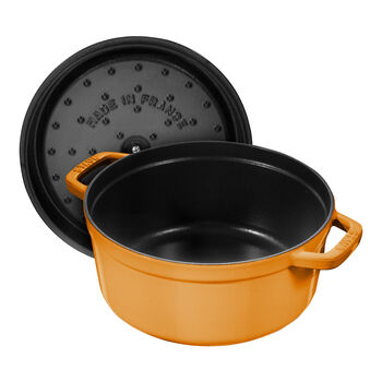 D&ouml;k&uuml;m Tencere | Hardal | 20 cm | 2,2 l | yuvarlak,,large 2