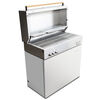 Flammkraft Model D, Propane gas grill, Ivory-White, small 2