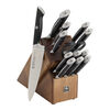 14-pcs, Knife block set, black, small 1