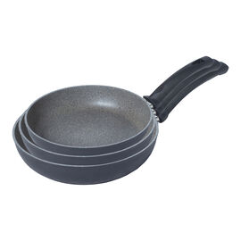 Set di padelle, 3-pz. / 20/24/28 cm, Alluminio   
