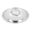 Atlantis, 5 qt Saut&eacute; Pan With Helper Handle And Lid, 18/10 Stainless Steel , small 4