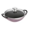 Specialities, 16 cm / 6.5 inch cast iron Mini Wok, cherry blossom, small 1
