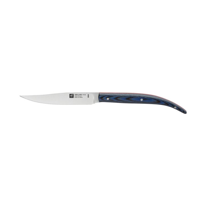 Steak-Sets, Set da bistecca liscio - 4-pz., blu, large 2