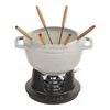 Specialities, Fondue Set Gebirge 20 cm, rund, Weisser Tr&uuml;ffel, Gusseisen, small 1