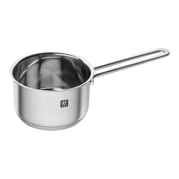 Pico, Stieltopf ohne Deckel 12 cm, 18/10 Edelstahl, Silber, large 1