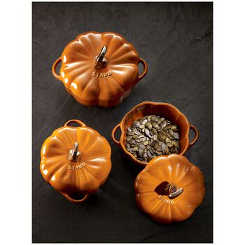 Ceramic Cocotte | Tar&ccedil;ın | 12 cm | 500 ml | Balkabağı,,large 10