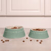 Ceramique, Pet Bowl 800 ml, ceramic, eucalyptus, small 5