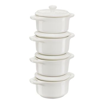 Mini Cocotte Set | seramik | Fildişi,,large 1